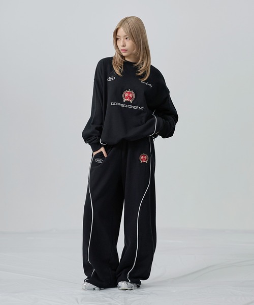 セット売り　キャップ　スウェットパンツ FLAG ON CREW 裏起毛 スウェットトレーナー スウェットパンツ