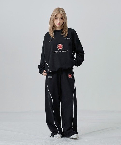 beeden スウェットパンツ HEAVY WEIGHT SEAM DESIGN SWEAT PANTS – BEEDEN