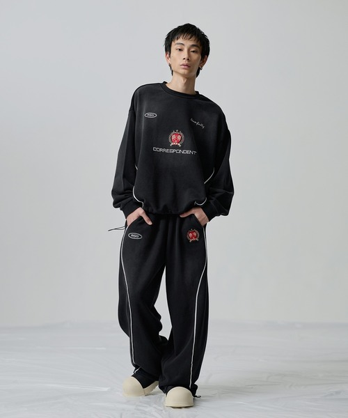 セール】【SET-UP着用可能】ドローコードパイピングオーバーサイズ