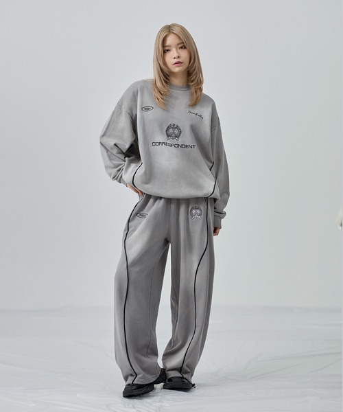 セール】【SET-UP着用可能】ドローコードパイピングオーバーサイズ