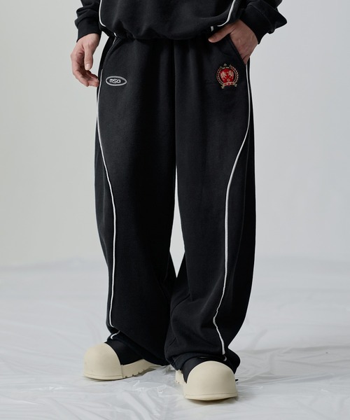 MSG オーバーサイズ ドローコード 黒 ゲームシャツ セットアップ