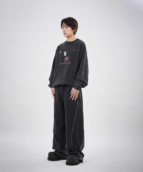 SET-UP着用可能】ドローコードパイピングオーバーサイズ ヘビー