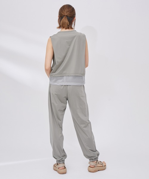 NERGY（ナージー）の「【水陸両用 ＆ UV】Aqua jersey リラックスパンツ（カーゴパンツ・レディース・ブラック/カーキ・M/S）」の11枚目の写真