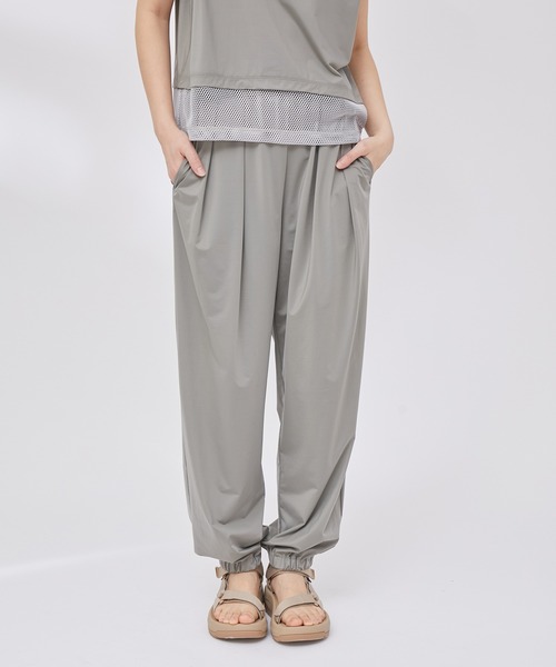 NERGY（ナージー）の「【水陸両用 ＆ UV】Aqua jersey リラックスパンツ（カーゴパンツ・レディース・ブラック/カーキ・M/S）」の18枚目の写真