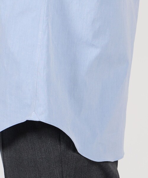 Salvatore Piccolo(サルヴァトーレピッコロ)の「Salvatore Piccolo コットン セミワイドカラーシャツ(シャツ/ブラウス・メンズ・ネイビー/ホワイト・L/M)」の9枚目の写真