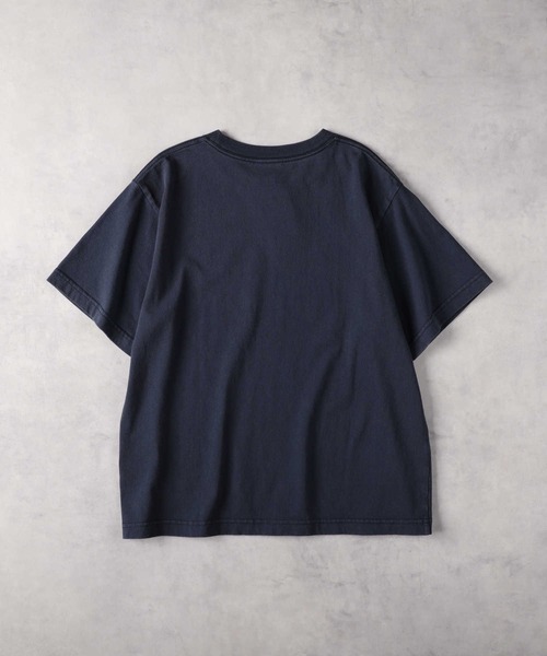 Right-on(ライトオン)の「Other(ソノタ)【レディース】カラーフロッキーTシャツ(Tシャツ/カットソー・レディース・ネイビー・M/L/XL)」の7枚目の写真