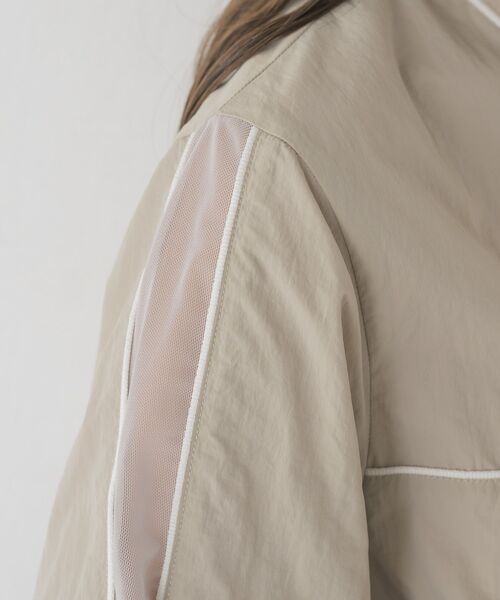 RETRO GIRL（レトロガール）の「メッシュ切り替えナイロンBZ（その他アウター・レディース・ライトグレー/グリーン/ナチュラル・FREE）」の14枚目の写真