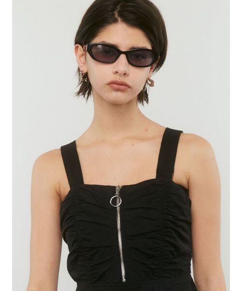 EMODA(エモダ)の「オーバルフレームグラス(サングラス・レディース・ブラック/ブラウン・FREE)」の7枚目の写真