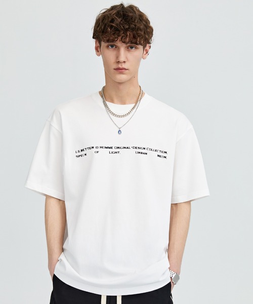Good Riddance（グッドリダンス）の「【LILBETTER】英字 フロントロゴ Tシャツ（Tシャツ/カットソー・メンズ・ホワイト/ブラック・FREE）」の6枚目の写真