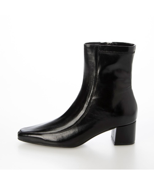 EVOL（イーボル）の「【EVOL】スクエア4.5cmヒールショートブーツ IX5500（ブーツ・レディース・シルバー/ブラウン/ブラック・LL/S/M/L）」の22枚目の写真