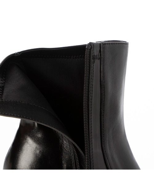 EVOL（イーボル）の「【EVOL】スクエア4.5cmヒールショートブーツ IX5500（ブーツ・レディース・シルバー/ブラウン/ブラック・LL/S/M/L）」の18枚目の写真