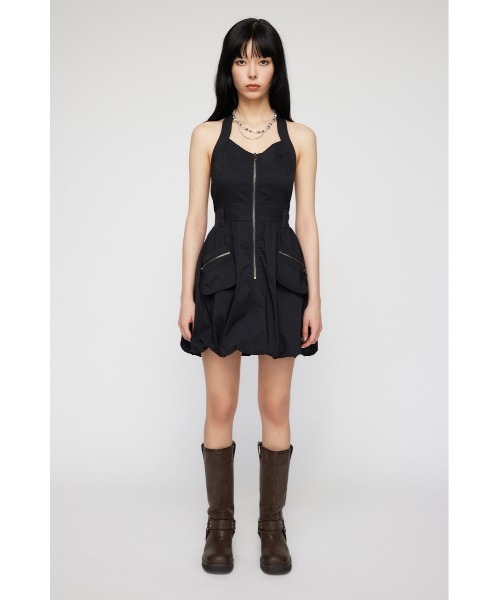 LAGUA GEM(ラグアジェム)の「BALOON MINI ワンピース(ワンピース・レディース・グレー/カーキ/ブラック・SMALL/MEDIUM)」の13枚目の写真