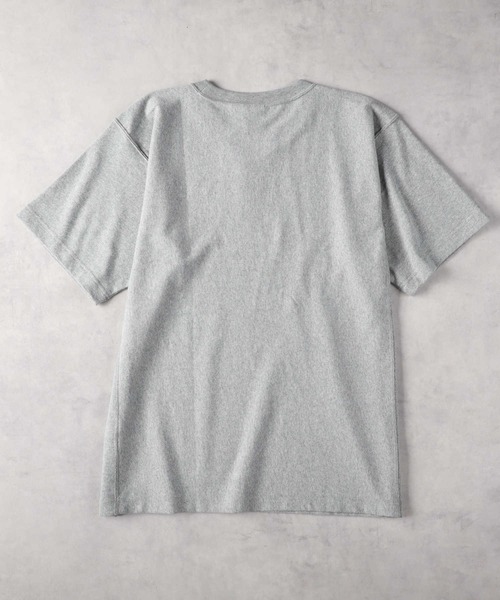 Champion（チャンピオン）の「Champion(チャンピオン)プリントリバースウィーブTシャツ（Tシャツ/カットソー・メンズ・ホワイト/ネイビー/グレー・M/L/XL）」の10枚目の写真