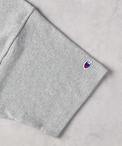 Champion（チャンピオン）の「Champion(チャンピオン)プリントリバースウィーブTシャツ（Tシャツ/カットソー・メンズ・ホワイト/ネイビー/グレー・M/L/XL）」の12枚目の写真