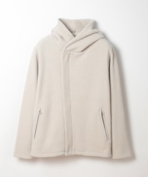 MEN'S BIGI | スタンドジップジャカードワッフルパーカー(パーカー)