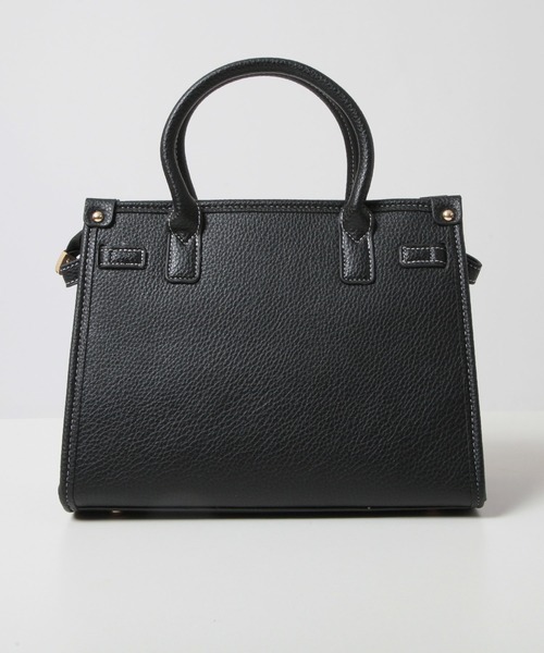 Julia Boutique(ジュリアブティック)の「ベルトデザインハンドバッグ/24633(ハンドバッグ・レディース・ベージュ/ブラック・ONE)」の10枚目の写真