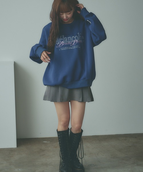 AO2（アオズ）の「Ribbon Mini pleated Skirt / リボンデザイン プリーツミニスカート（スカート・レディース・カーキブラウン/ブラック/グレー・FREE）」の21枚目の写真