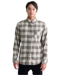 ENSIGN CLASSIC FLANN/クイックシルバー長袖チェックシャツ
