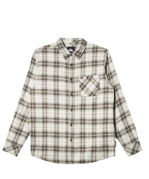 Quiksilver(クイックシルバー)の「ENSIGN CLASSIC FLANN/クイックシルバー長袖チェックシャツ(シャツ/ブラウス・メンズ・ブラウン/ブルー・SMALL/MEDIUM/LARGE/X-LARGE)」の12枚目の写真