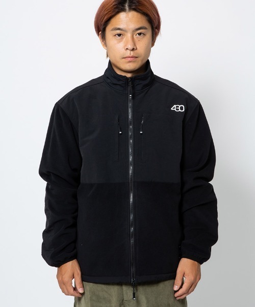 430（フォーサーティ）の「mj10169-PRTC FLEECE FULL ZIP JACKET 
