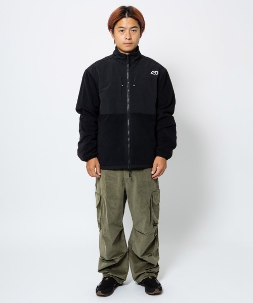430（フォーサーティ）の「mj10169-PRTC FLEECE FULL ZIP JACKET 
