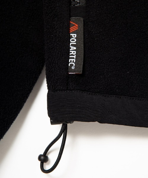 430(フォーサーティ)の「mj10169-PRTC FLEECE FULL ZIP JACKET フリースジャケット(その他アウター・メンズ・ブラック・0/1/2/3)」の9枚目の写真