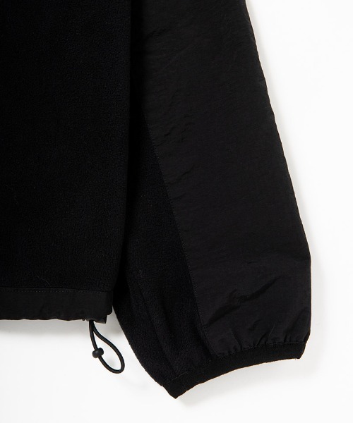 430(フォーサーティ)の「mj10169-PRTC FLEECE FULL ZIP JACKET フリースジャケット(その他アウター・メンズ・ブラック・0/1/2/3)」の12枚目の写真