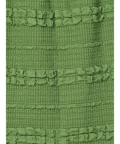 ehka sopo(エヘカソポ)の「ポコポコナロースカート(スカート・レディース・ブラック/グリーン/キナリ・F)」の21枚目の写真