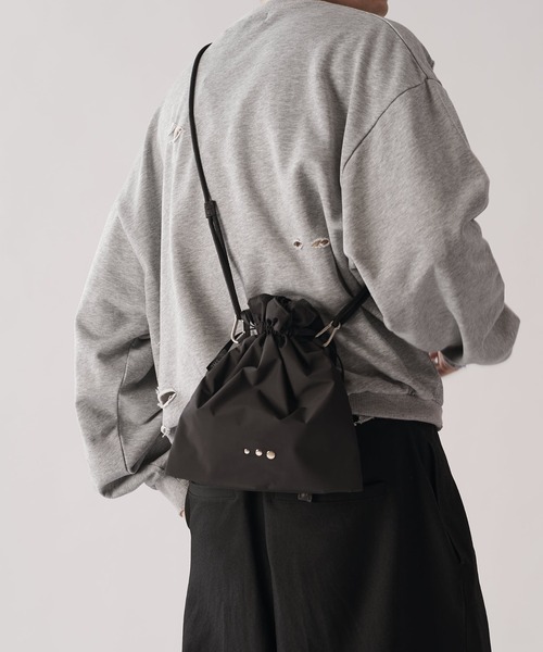 速くおよび自由な SML / 巾着ショルダーバッグ エスエムエル】Exclusive バッグ
