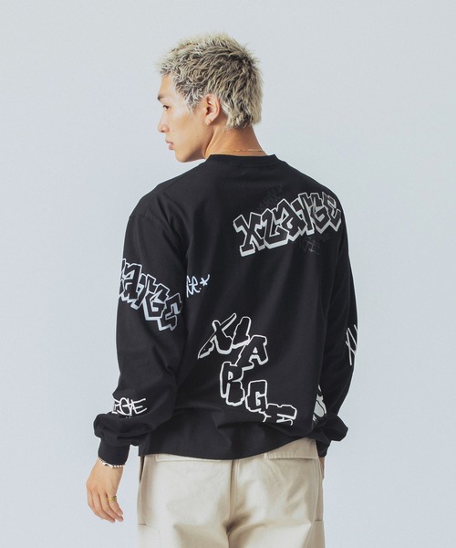 早い者勝ち XLARGE XL TAGGING L/S TEE シンプルコーデに◎ セール】GRAFFITI L/S TEE（Tシャツ/カットソー）｜XLARGE