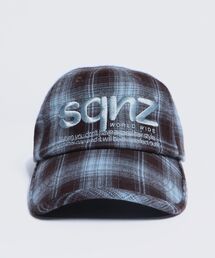 SEQUENZ | ＊新色追加【sqnz（エスキュンズ）】sqnz logo cap / ロゴ ベースボール キャップ 刺繍 ストリート(キャップ)