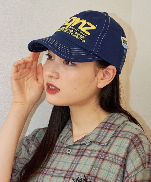 新色追加【sqnz（エスキュンズ）】sqnz logo cap / ロゴ ベース