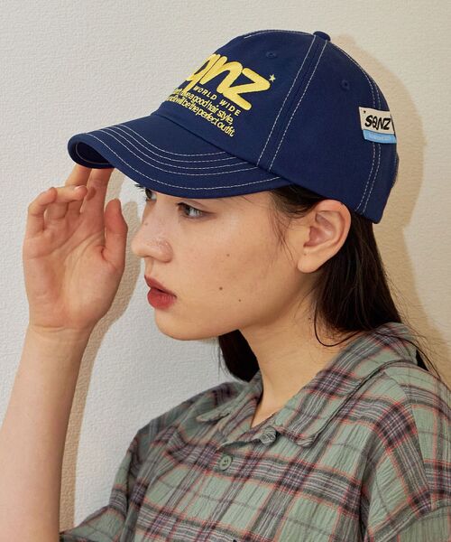 新色追加【sqnz（エスキュンズ）】sqnz logo cap / ロゴ ベース