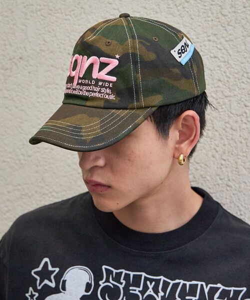 あーちゃん様 2点 刺繍ロゴ ベースボールキャップ ワンフォークロージング 1111clothing ベースボールキャップ