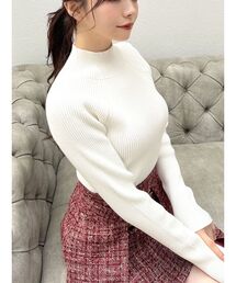 RESEXXY | ハイネックベーシックニットトップス(ニット/セーター)