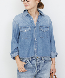 【CITIZENS OF HUMANITY/シチズンズ オブ ヒューマニティー】CROPPED DENIM SHIRT