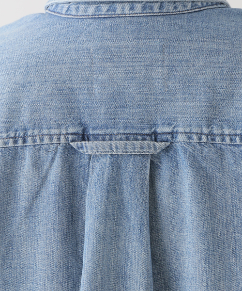 Citizens of humanity（シチズンズオブヒューマニティー）の「【CITIZENS OF HUMANITY/シチズンズ オブ ヒューマニティー】CROPPED DENIM SHIRT（シャツ/ブラウス・レディース・ブルー・FREE）」の13枚目の写真
