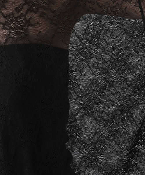 LEPSIM（レプシィム）の「レースロンT　140911（Tシャツ/カットソー・レディース・オフホワイト/ブラック・FREE）」の22枚目の写真