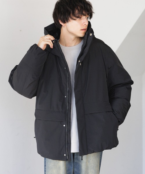 極美品レイジブルーAIRTHERMAL/高機能中綿切り替えマウンテンパーカー セール】【AIRTHERMAL/高機能中綿】切り替えマウンテンパーカー