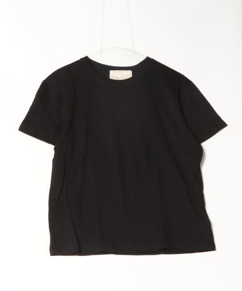 LA POMME petit(ラポミ・プチ)の「Basic Off Shoulder T Shirt(Tシャツ/カットソー・レディース・グレー/ブラック/ホワイト/イエロー・FREE)」の1枚目の写真
