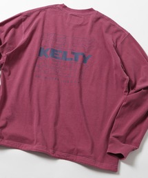 【KELTY】Back Typo Logo L/S T-shirt KE24213102