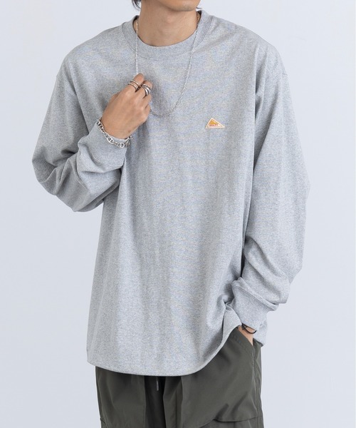 KELTY(ケルティ)の「【KELTY】Back Typo Logo L/S T-shirt KE24213102(Tシャツ/カットソー・メンズ・ダークグリーン/レッド系2/ブラック/アイボリー/ヘザーグレー/ネイビー・L/M)」の10枚目の写真