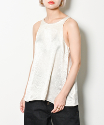 SAYAKADAVIS | SAYAKA DAVIS CRINKLED SATAIN TANK TBL23-CSA：ブラウス(シャツ/ブラウス)