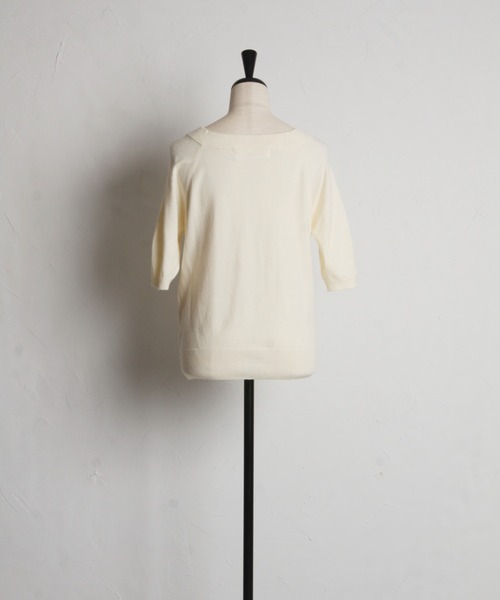 tocco closet（トッコ　クローゼット）の「【ZOZO限定】アンサンブルカーディガン（カーディガン/ボレロ・レディース・オフホワイト/ブラック/ブルーグレー/ピンク・M）」の13枚目の写真