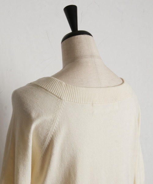 tocco closet（トッコ　クローゼット）の「【ZOZO限定】アンサンブルカーディガン（カーディガン/ボレロ・レディース・オフホワイト/ブラック/ブルーグレー/ピンク・M）」の14枚目の写真