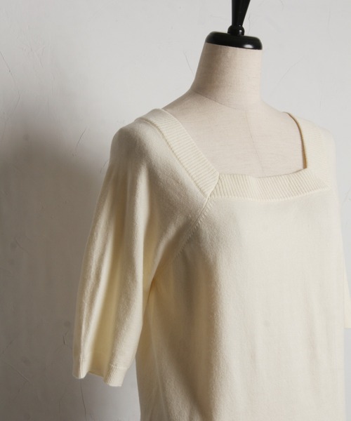 tocco closet（トッコ　クローゼット）の「【ZOZO限定】アンサンブルカーディガン（カーディガン/ボレロ・レディース・オフホワイト/ブラック/ブルーグレー/ピンク・M）」の16枚目の写真