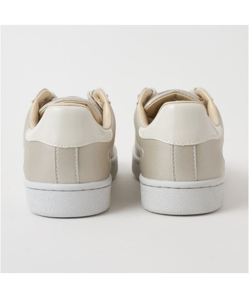 ビジュー付きパンチングスニーカー（スニーカー）｜+diana（プラス