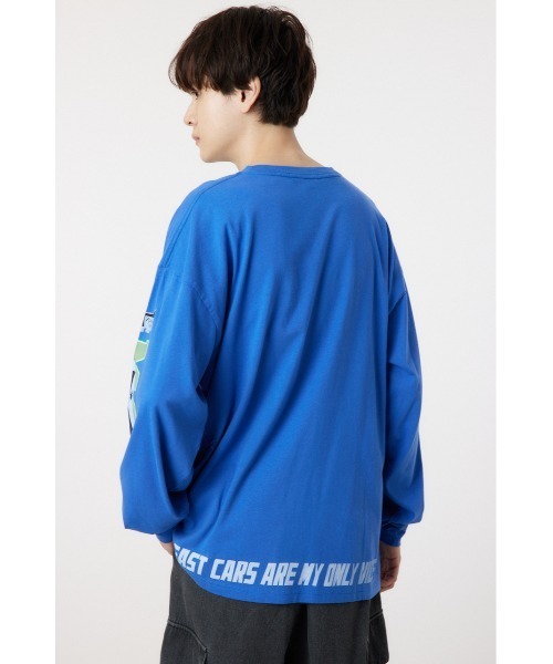 RODEO CROWNS WIDE BOWL(ロデオクラウンズワイドボウル)の「INTREPID YOUTH MOTOR L/S Tシャツ(Tシャツ/カットソー・レディース・オフホワイト/ブルー/ブラック/イエロー・MEDIUM/LARGE)」の13枚目の写真