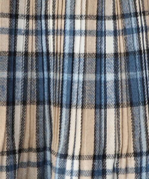 SHOO・LA・RUE（シューラルー）の「◆【110-140cm】クマチャーム付きチェックプリーツスカート（スカート・キッズ・ブルー系6/ブラック系1・11/12/13/14）」の10枚目の写真