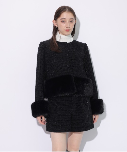 Rirandture(リランドチュール)の「ツィードショートパンツ(その他パンツ・レディース・オフホワイト/ブラック・1/2/0)」の19枚目の写真